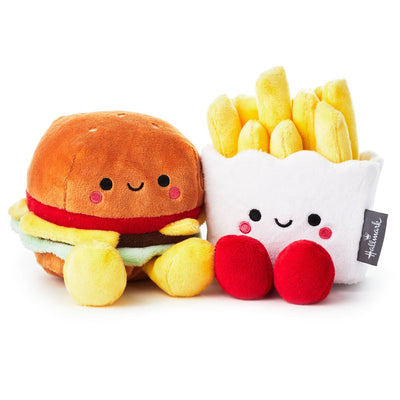 Hallmark magnetic plush burger & fries