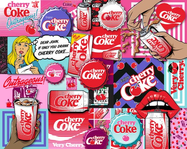 Coca-Cola Cherry Coke 1000 pc