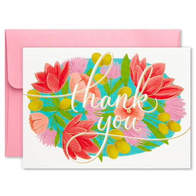 Hallmark blank note cards boxed set with butterfly, dog, stripes, flowers, bold lettering, and foil accents, pack of 24