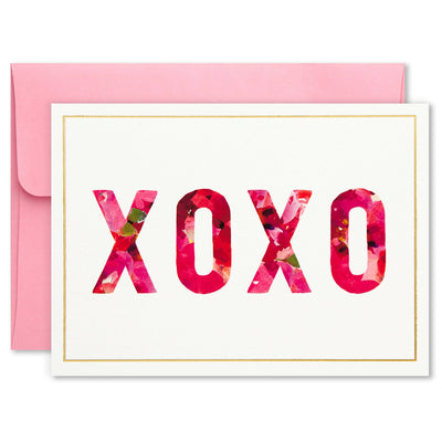 Hallmark blank note cards boxed set with butterfly, dog, stripes, flowers, bold lettering, and foil accents, pack of 24