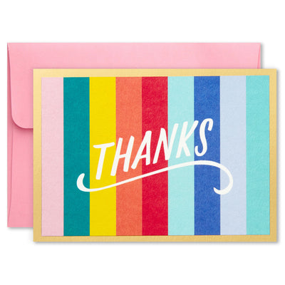 Hallmark blank note cards boxed set with butterfly, dog, stripes, flowers, bold lettering, and foil accents, pack of 24
