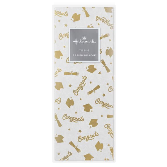 Hallmark Gold Congrats Graduation Tissue Paper, 6 Sheets – Banner's ...