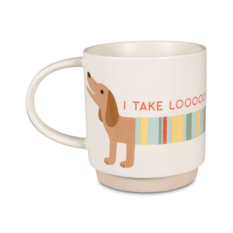 Dachshund Long Breaks Funny Mug, 16 oz.