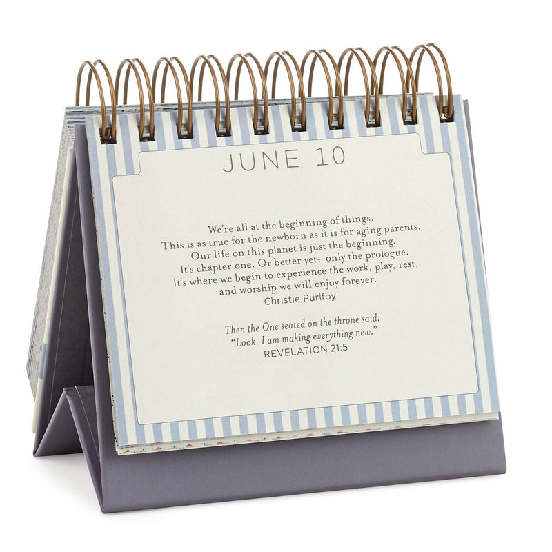 The calendar measures 5.5 inches wide by 5.25 inches tall. 