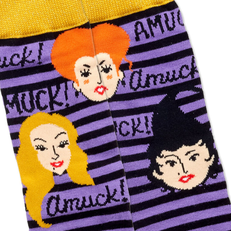 Disney Hocus Pocus Amuck! Amuck! Amuck! Socks