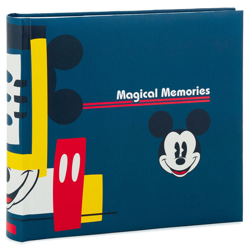 Disney Mickey Mouse Retro Pattern Recipe Organizer Book