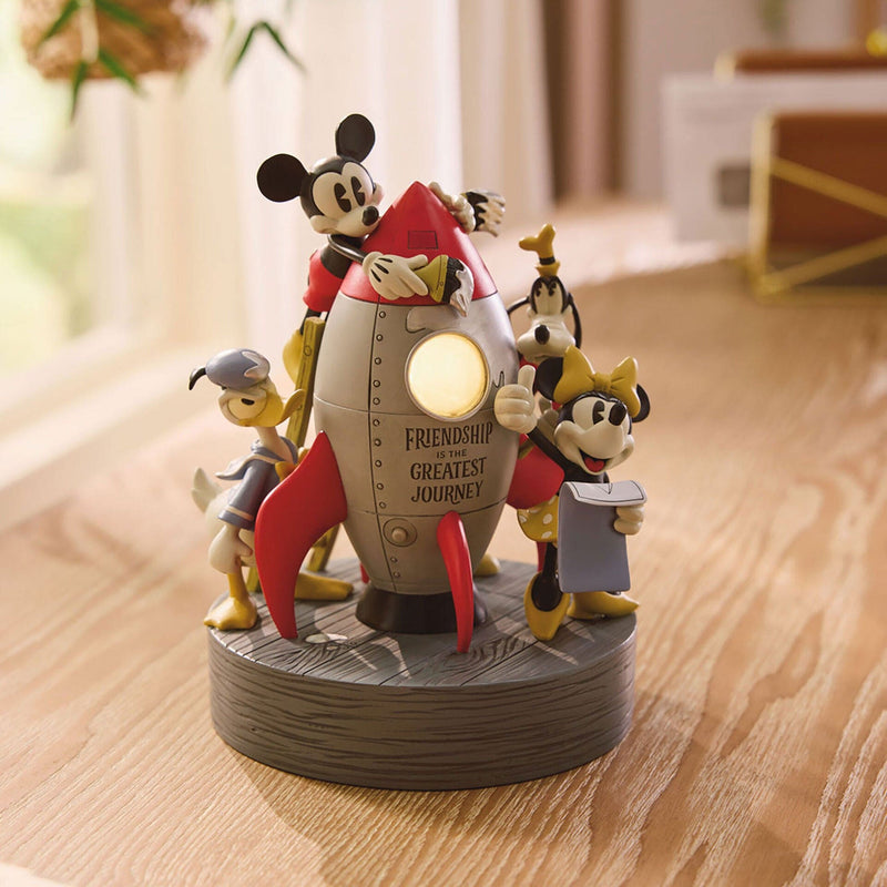 Disney Mickey Mouse and Friends Rocket Figurine With Light