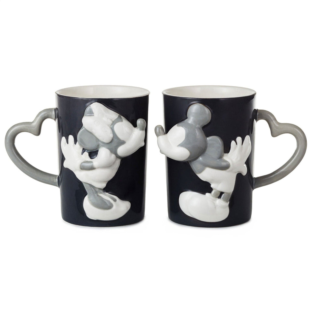 Hallmark Disney Mickey and Minnie Kissyface Mugs – Banner's Hallmark