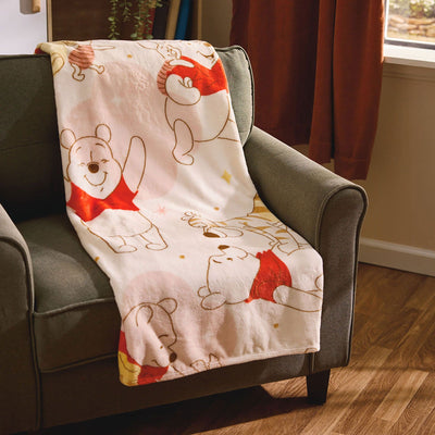 Disney Winnie the Pooh Throw Blanket, 50x60