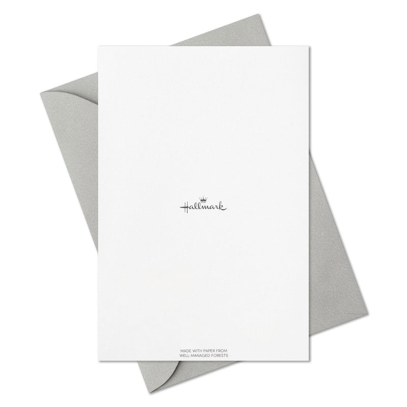 Assorted congratulations cards with gold foil, marble, blue, and dotted designs, bold script lettering, Hallmark, boxed set of 12 with envelopes