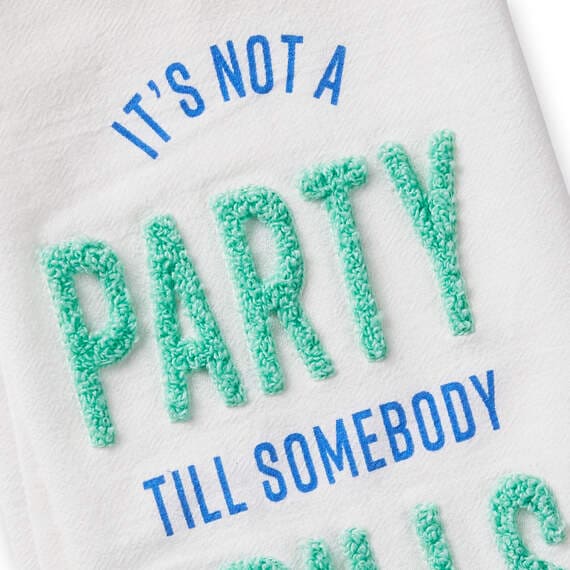 Funny Party Tea Towel, 18x26
