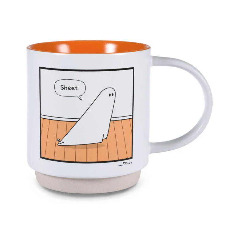 Ghost Holey Sheet Funny Mug, 16 oz.