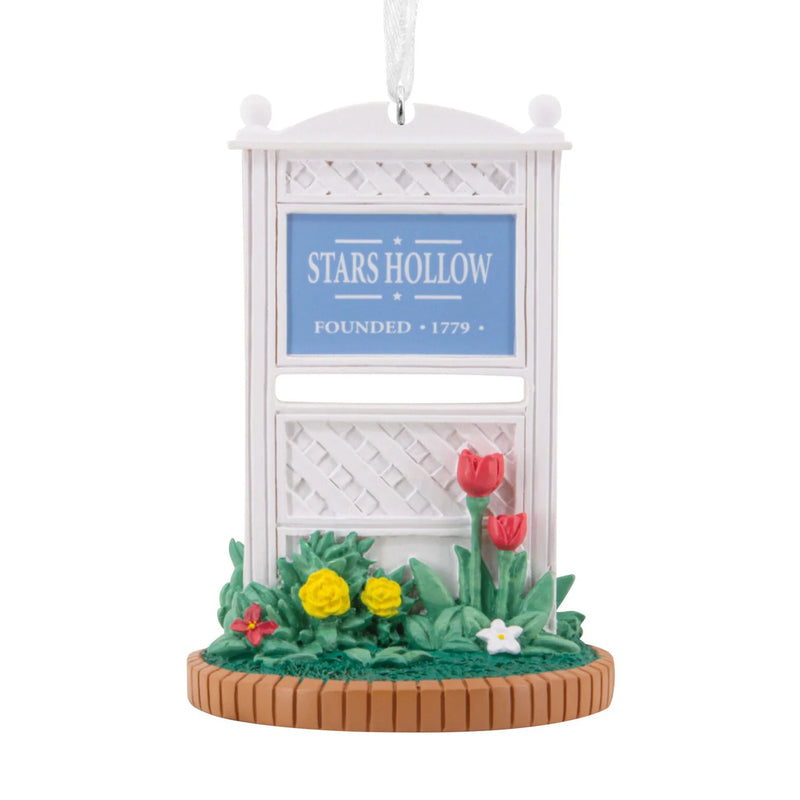 Gilmore Girls Stars Hollow Sign Ornament
