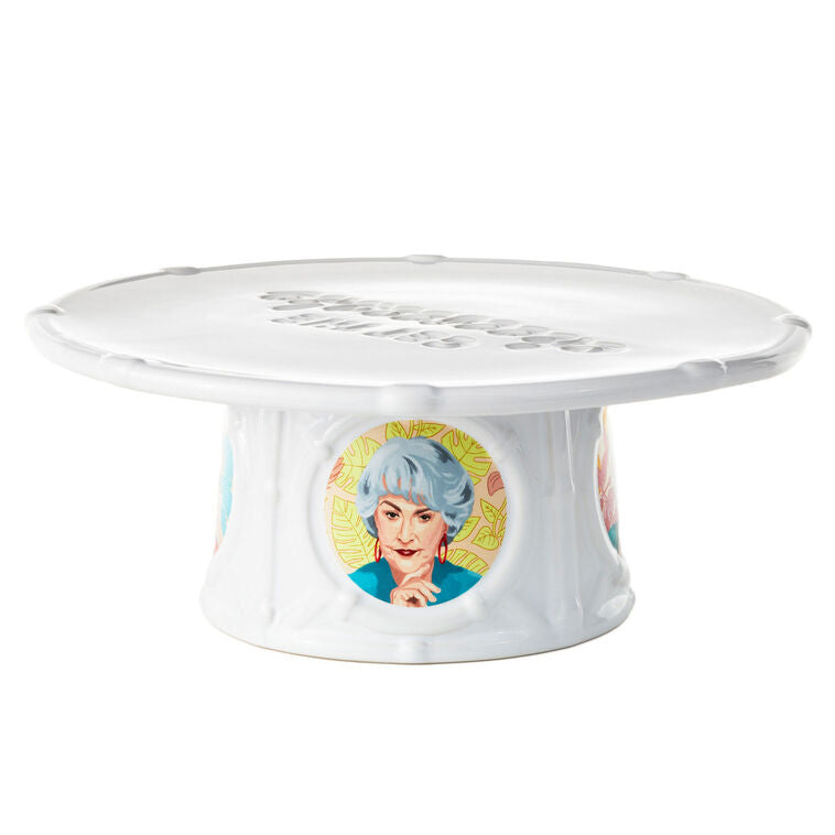 The Golden Girls “Get the Cheesecake” Cake Stand