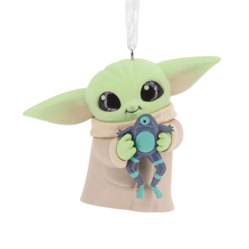 Star Wars: The Mandalorian™ Grogu™ With Frog Ornament
