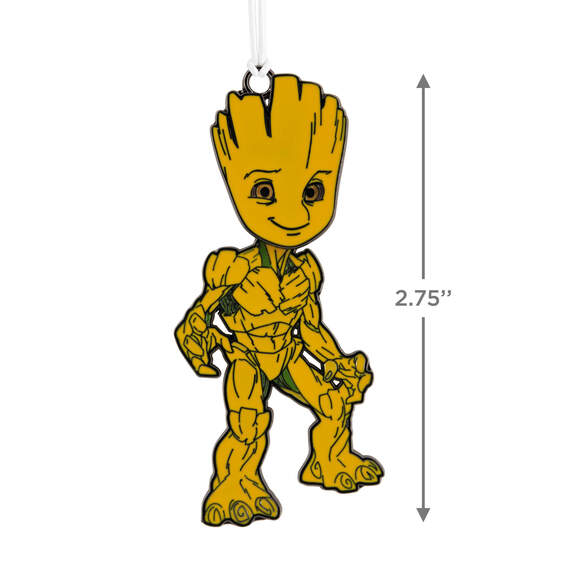 Marvel Groot Moving Metal Ornament