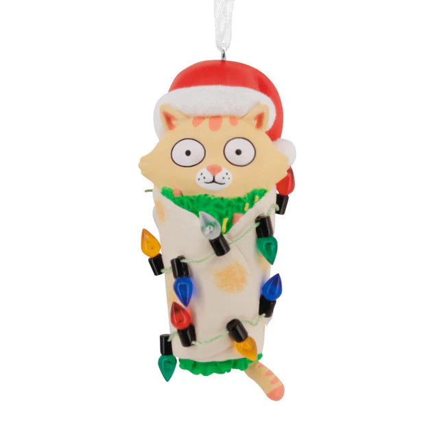 Cat Purrito Ornament