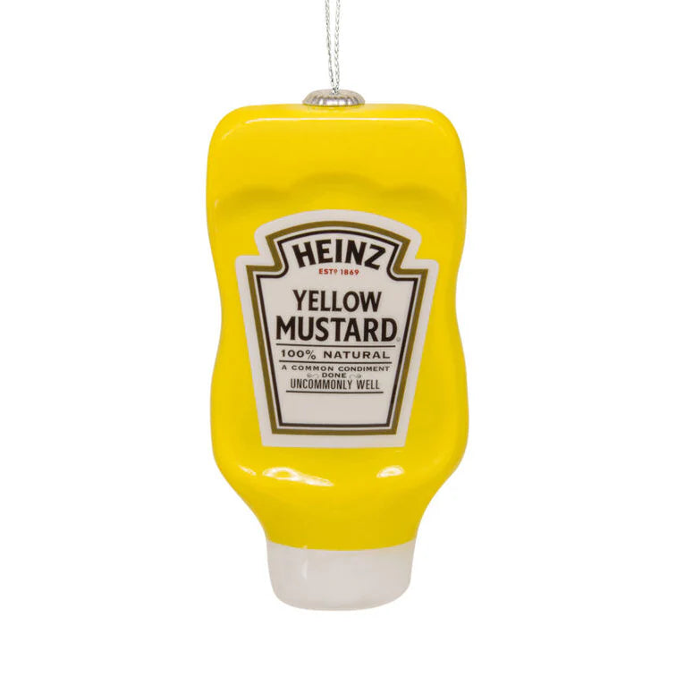 Heinz™ Mustard Bottle Shatterproof Ornament