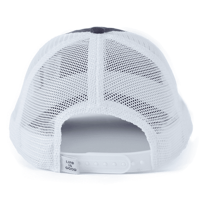 Life is Good Sun Mesh Back Hat - Blue