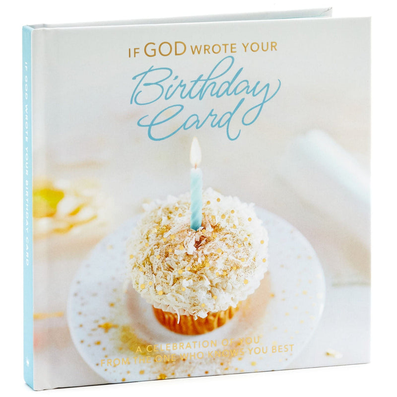 If God Wrote Your Birthday Card book, offering heartfelt and personalized birthday messages filled with God&