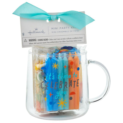 It's Time to Celebrate You Glass Mug Party Kit