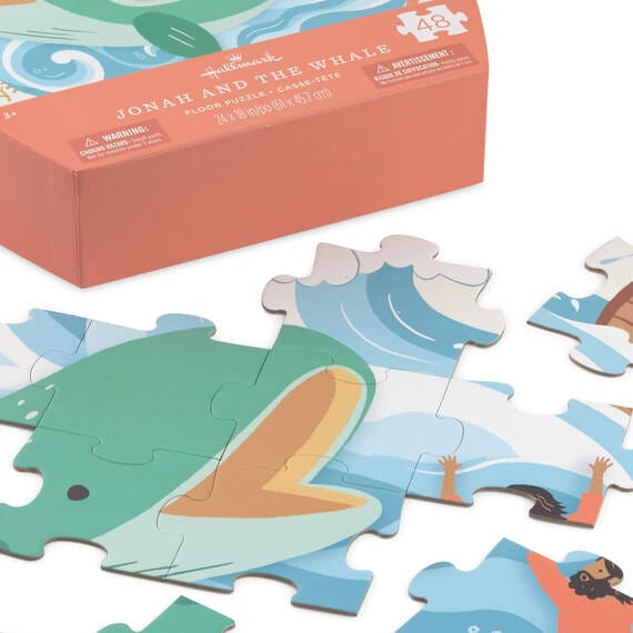 Jonah and the Whale 48-Piece Floor Puzzle