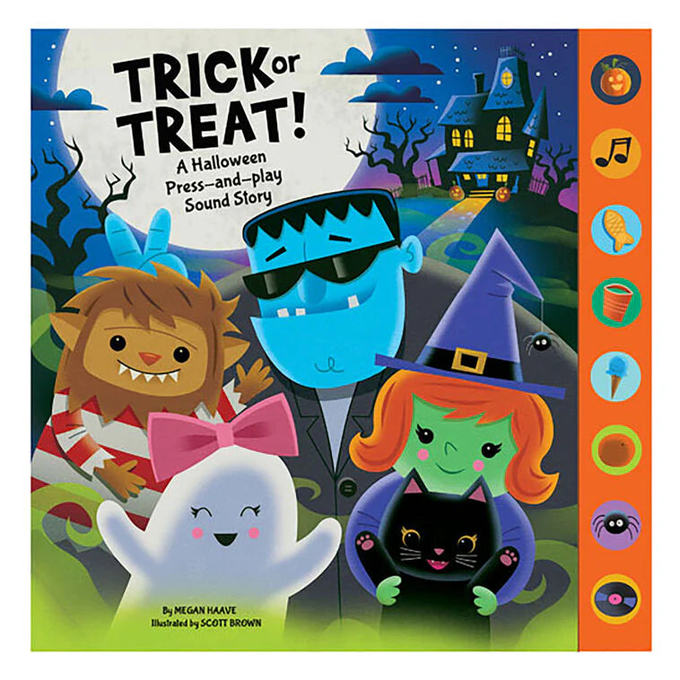Trick or Treat! Halloween Press-and-Play Sound Book