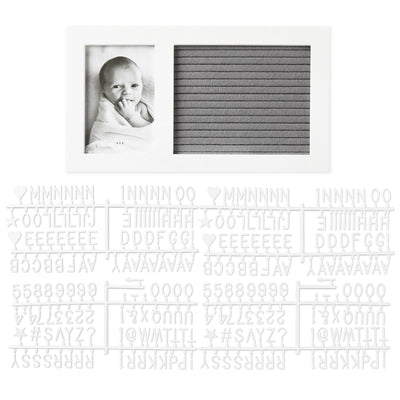 Letter Board Announcement Picture Frame, 4x6