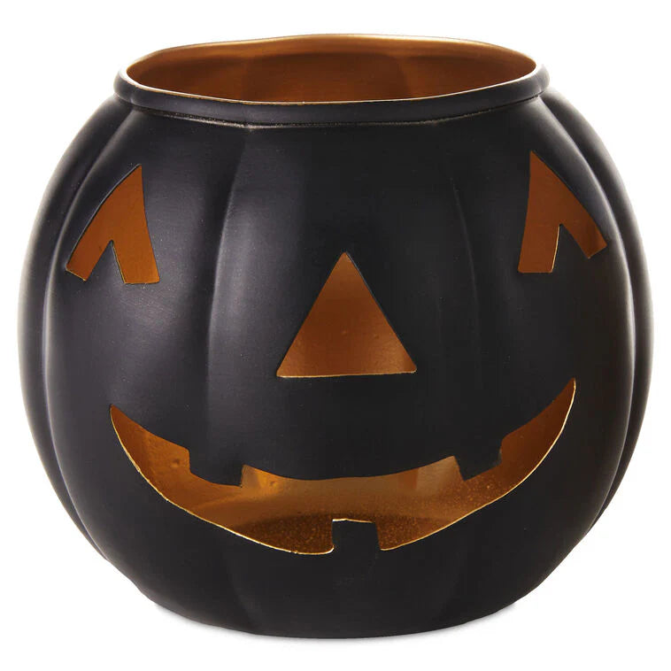 Medium Black Metal Jack-o&