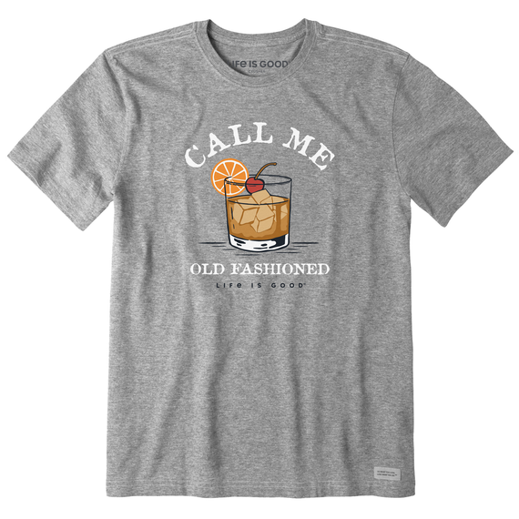 Call Me Old Fashioned Short Sleeve Tee, Men&