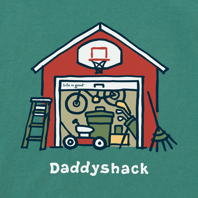 Daddyshack Crusher Tee, Men's  - Spruce Green