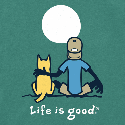 Jake and Rocket Moon Short Sleeve Tee Men's