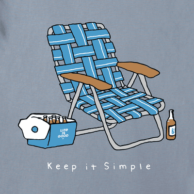 Men's Keep it Simple Chair Short Sleeve Tee