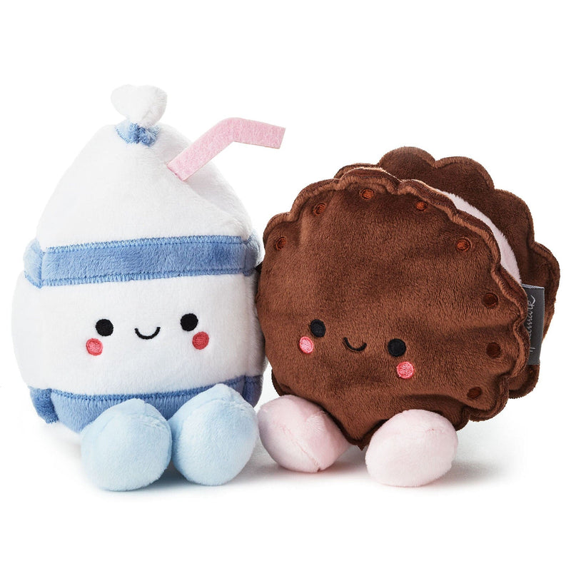 Hallmark milk & cookie plushies