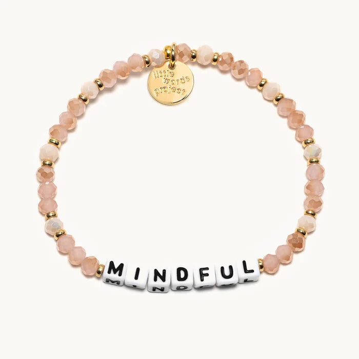 White-Mindful-Apricot Dreams - Small/Medium