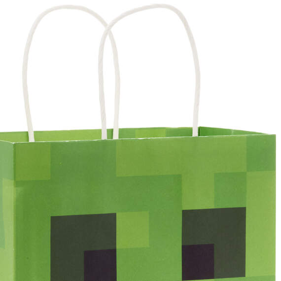 6.5" Minecraft 4-Pack Assorted Small Square Gift Bags
