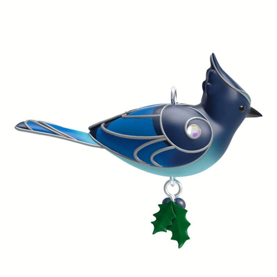 Mini Steller's Jay Ornament