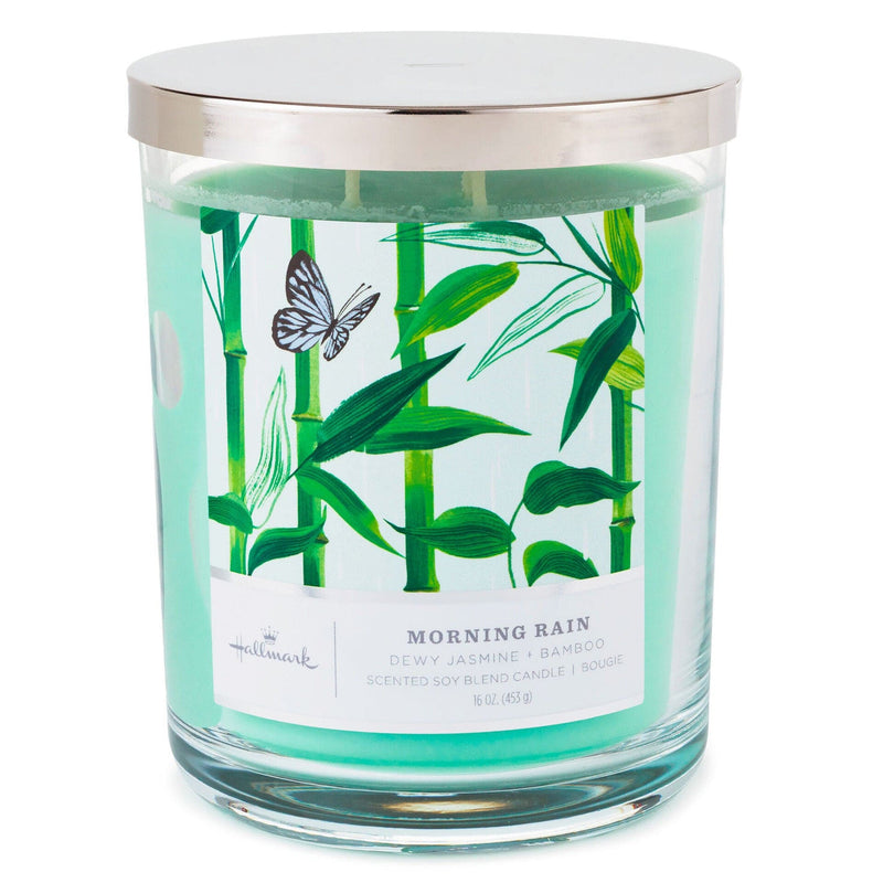 Morning Rain Scented 3-Wick Candle