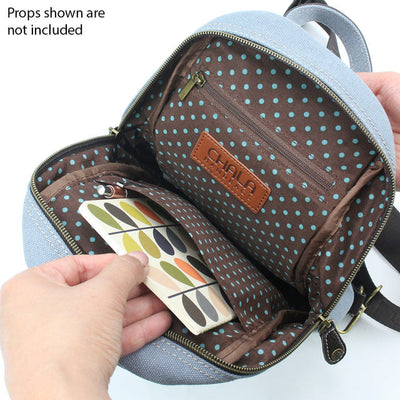 Canvas Sling Bag- Turtle Indigo