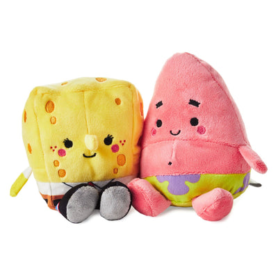 SpongeBob & Patrick plush keychains