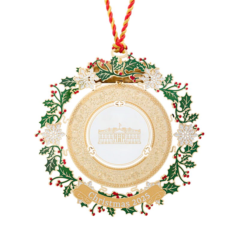 White House Ornament 2025