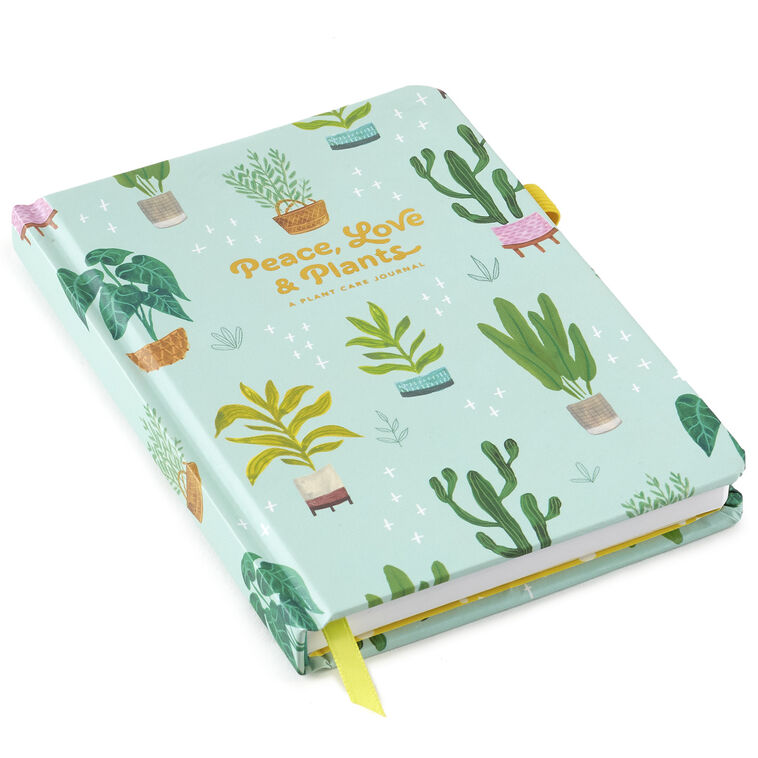 Hallmark Journal Hallmark Peace Love and Plants Plant Care Prompted Journal – Banner's ...