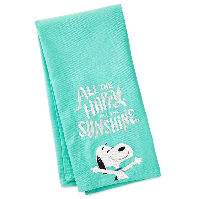 Peanuts® All the Happy Snoopy Tea Towel