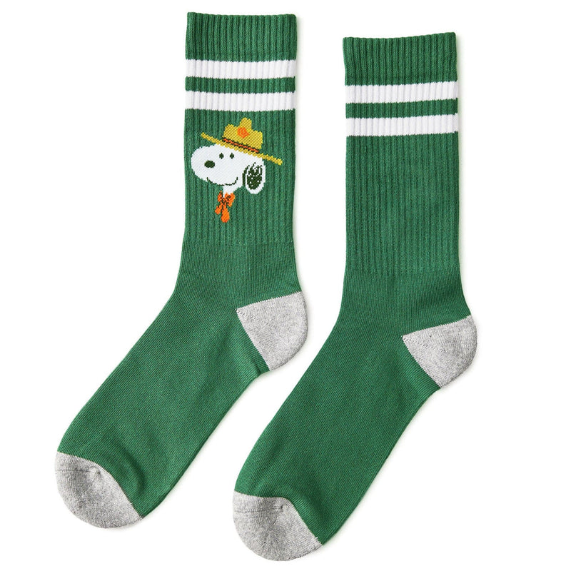 Beagle Scouts Snoopy Crew Socks