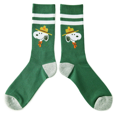 Beagle Scouts Snoopy Crew Socks