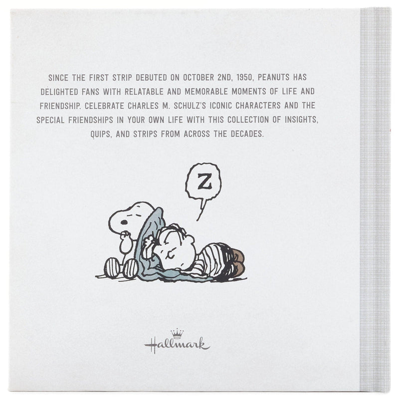 Peanuts Better Together hardcover book with Snoopy and friends, celebrating friendship with classic comic strips.