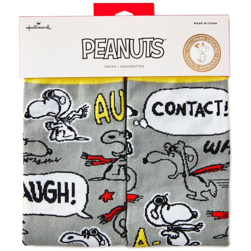 Peanuts® Flying Ace Snoopy Crew Socks