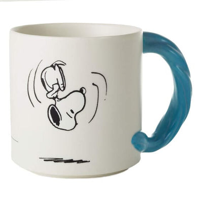 Peanuts Linus and Snoopy Dimensional Blanket Mug, 17 oz.