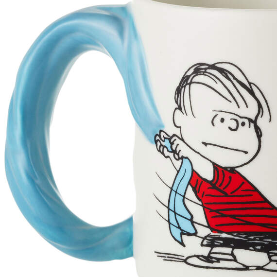 Hallmark Peanuts Linus and Snoopy Dimensional Blanket Mug 17 oz. Banner s Hallmark