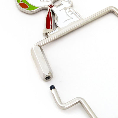 Peanuts® Snoopy the Flying Ace Doghouse-Shaped Keychain